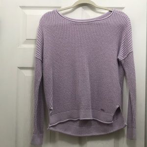 Hollister lavender long sleeve top